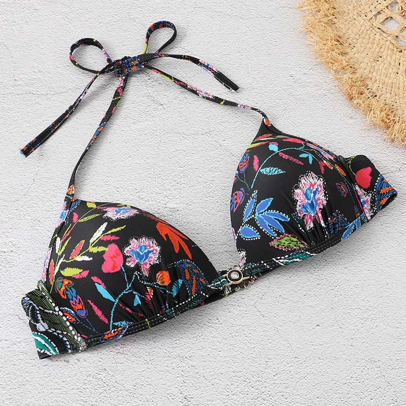 Swimsuit Sexy Bikinis Women's Swimwear 2025 New Push Up Beachwear Female Swimming Bathing Suits With Skirt Girls Bikini Set Pool