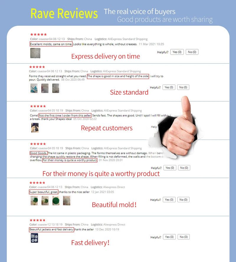 DM413 Drusy Coaster Resin Mold Geode Epoxy Cup Mats Fruit Tray Silicon Crafts for DIY Home Decoration Casting