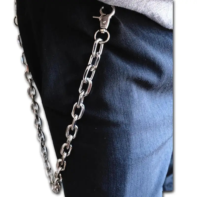 Fashion Punk Hip-hop Chain for Pants Waist Chain Accessories Pants Chain Women Men Metal Pant Chain On Jeans Gadgets for Men