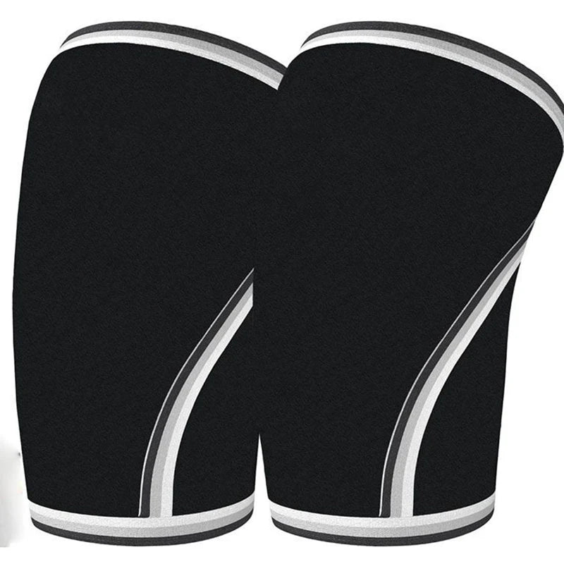 7mm Neoprene Weightlifting Sport Knee Pads Compression Powerlifting Squat Gym Training Knee Support Protector Basketball Kneepad