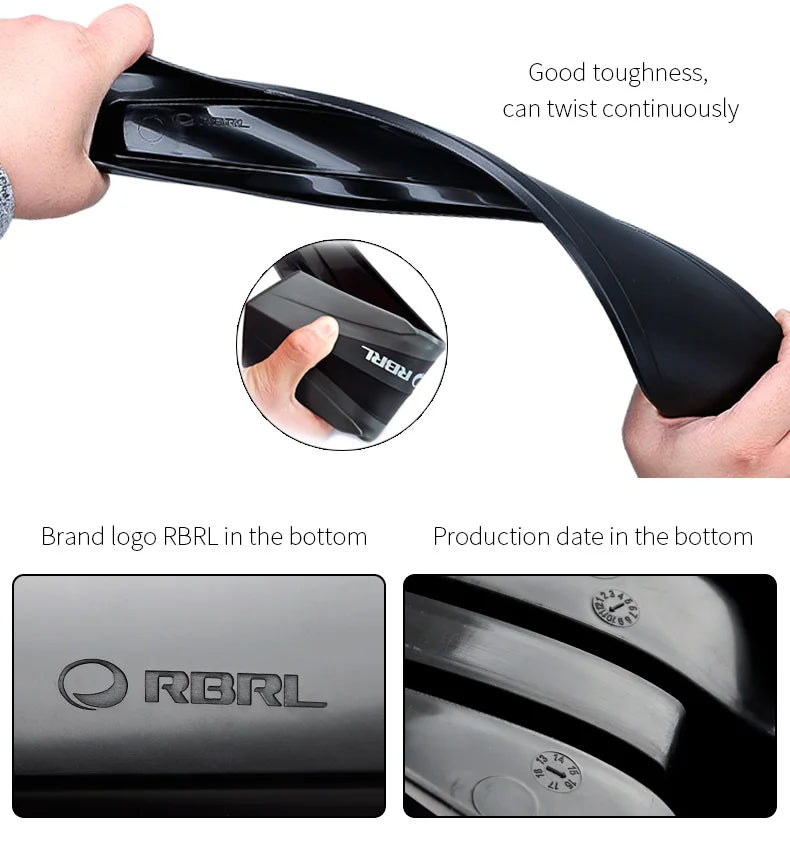 RBRL Bicycle Mudguard Set Mountain Bike Cycling Fender Adjustable MTB Widen Lengthen TPE Patent Quick Release E-Bike Protector
