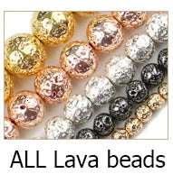 JHNBY 4pcs White Zircon Copper Spacer Beads 6/8/10mm Round Pave CZ Crystal Ball Loose Beads Jewelry Bracelet Making DIY Findings