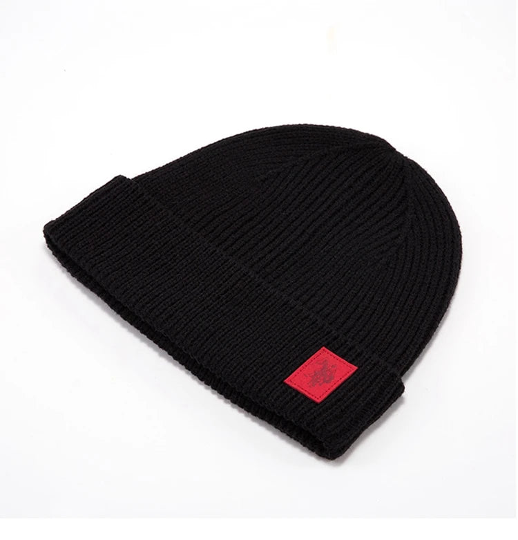 U.S.Polo Assn Autumn And Winter Men's And Women's  Knitted Hats Warm And Casual All-match Trendy Hip-hop Hats Sports Caps