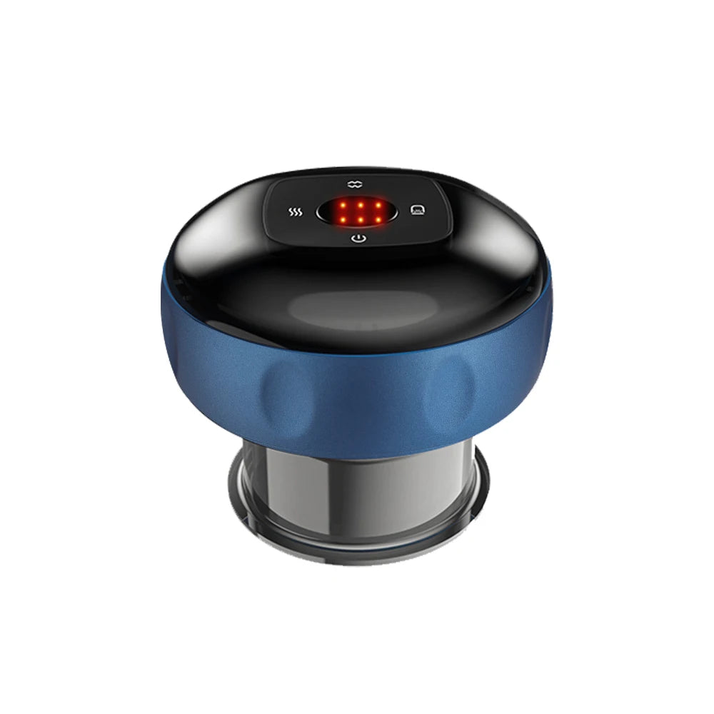 Smart Vacuum Suction Cup Cupping Therapy Massage Jars Anti-Cellulite Massager Body Cups Rechargeable Fat Burning Slimming Device