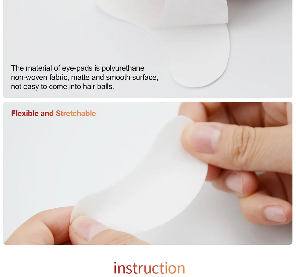 NAGARAKU 60 pairs/pack Under Eye Pads Patches Gel Patch for Eyelash Extensions Make up Tools Under eye pads