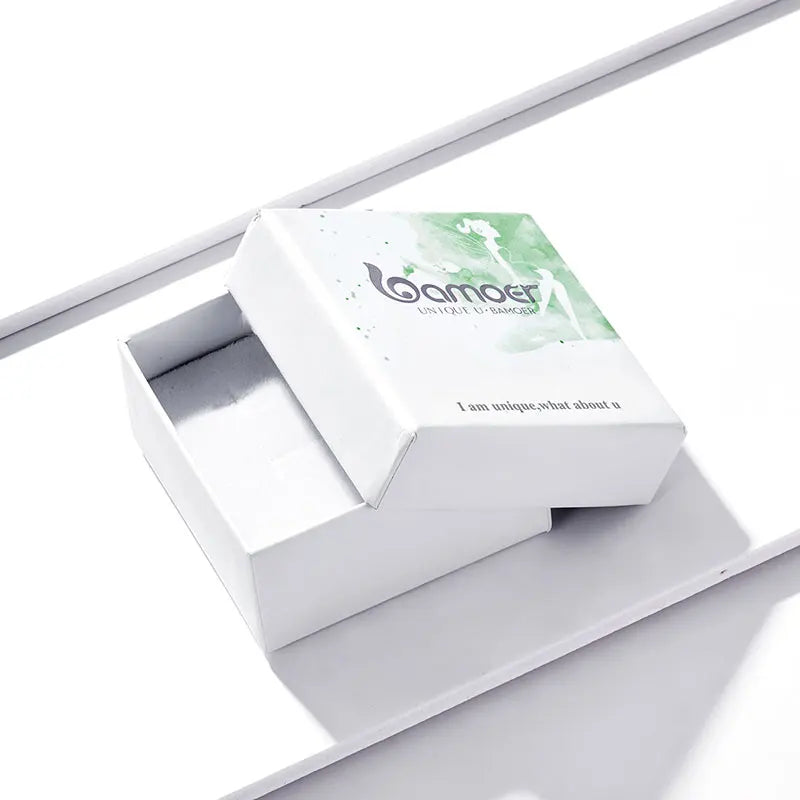 Bamoer 925 Sterling Silver Black Zircon Ear Clips	Pave Setting CZ European Style Earrings for Women Gift SCE1522