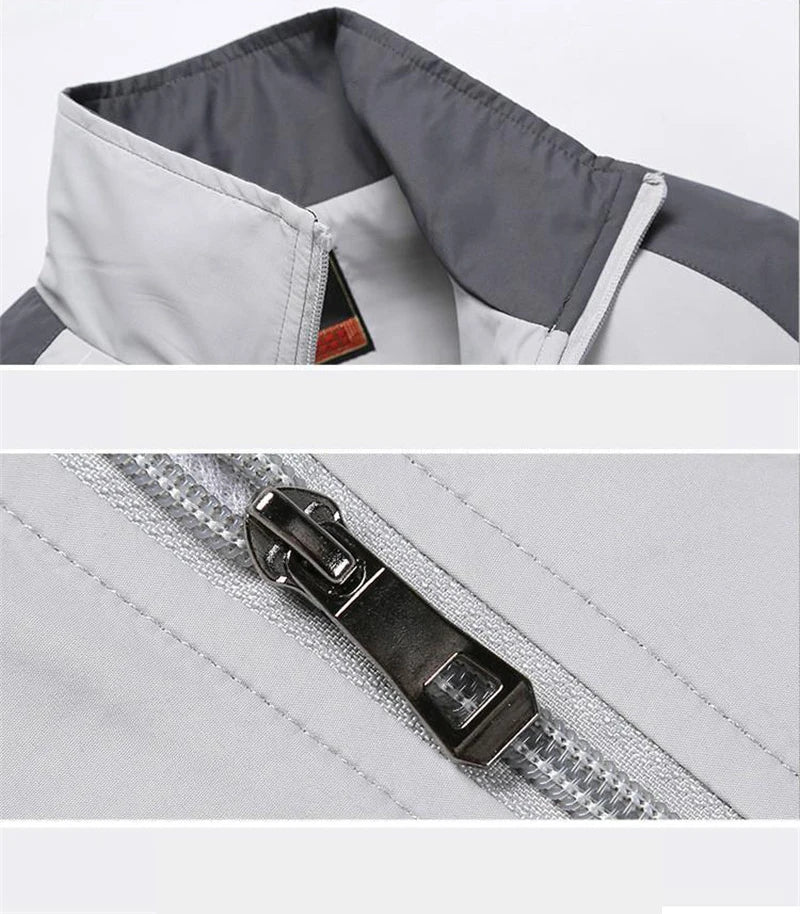 Men's Sportswear Set Spring Autumn Print Tracksuit Men 2 Piece Sets Jacket+Pant Sweatsuit Casual Sporting Outerwear Clothing