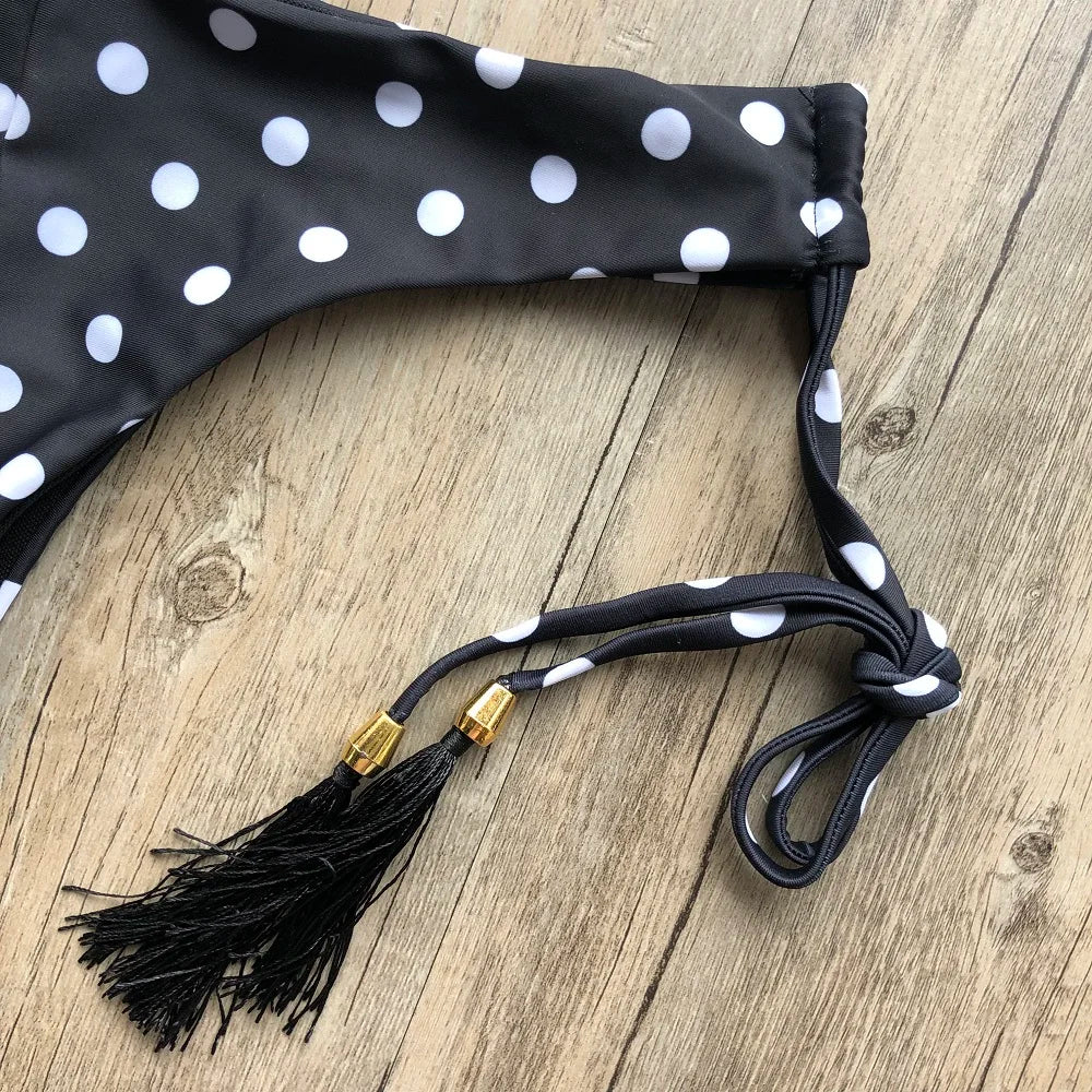 Sexy Bikinis 2019 Swimwear Women Swimsuit Bandage Halter Beach Wear Push Up Bathing suits Female Brazilian Bikini Set