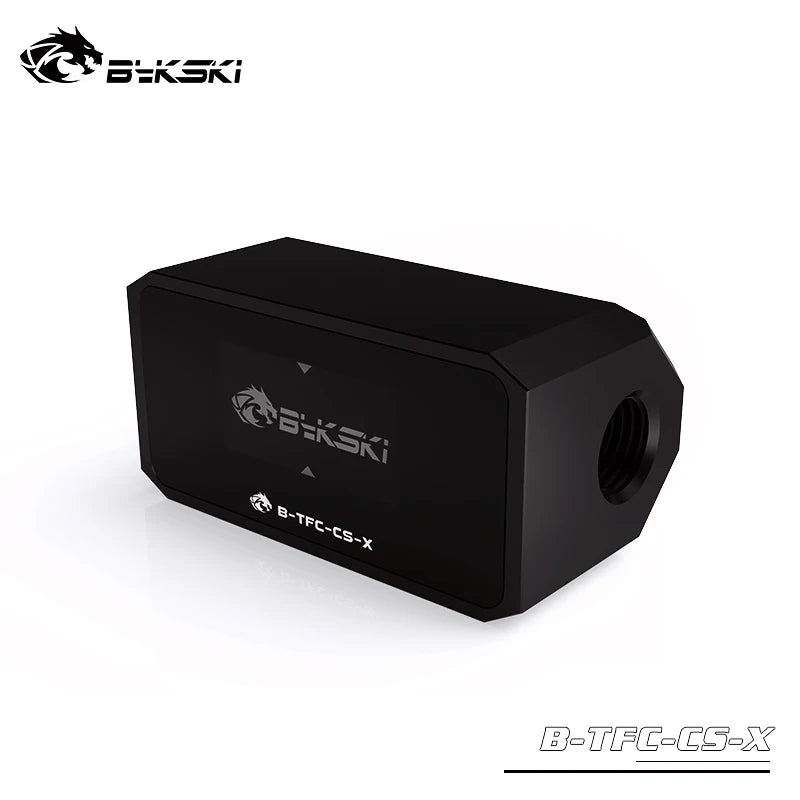 Bykski Thermometer Water Cooling System Monitor Flowmeter Leaking Pump Speed Alarm RPM Temperature Sensor PC Cooler B-TFC-CS-X