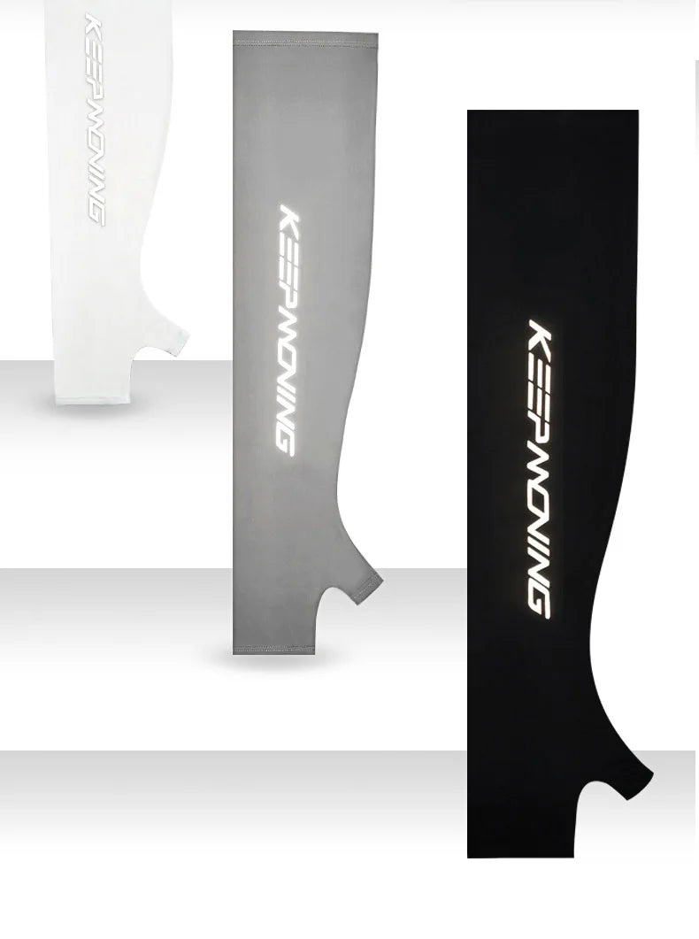 Spring Summer Sleeves Cycling Cuff for Men Sports Outdoor Camouflage Cool Glove Women Arm Sleeves Sun Protection Ice Silk Warmer