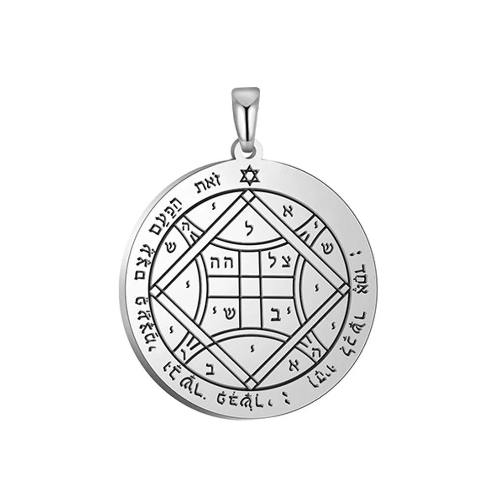 Dawapara DIY Accessories Solomon Pentacle of Venus Amulet Promotes and Strengthen Friendships Talisman Pendant for Necklace