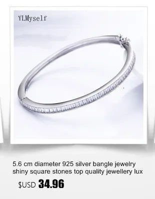 New 2 mm Rainbow Solid 925 Silver Jewelry Colorful Cubic Zircon Colorful Pretty Tennis Chain Bracelets
