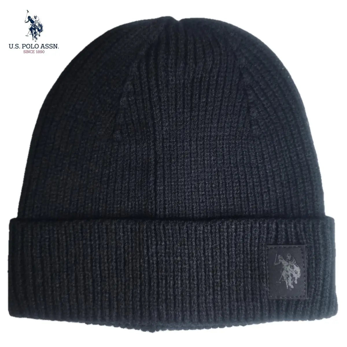 U.S.Polo Assn Autumn And Winter Men's And Women's  Knitted Hats Warm And Casual All-match Trendy Hip-hop Hats Sports Caps