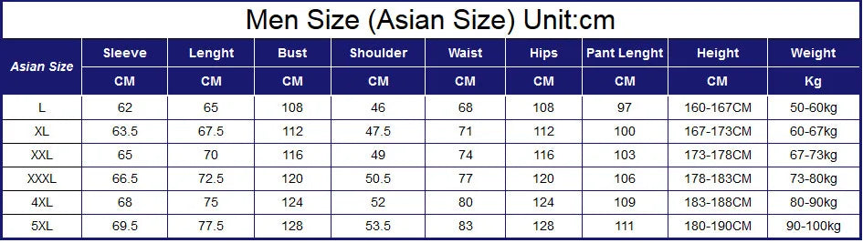 Men's Sportswear Set Spring Autumn Print Tracksuit Men 2 Piece Sets Jacket+Pant Sweatsuit Casual Sporting Outerwear Clothing