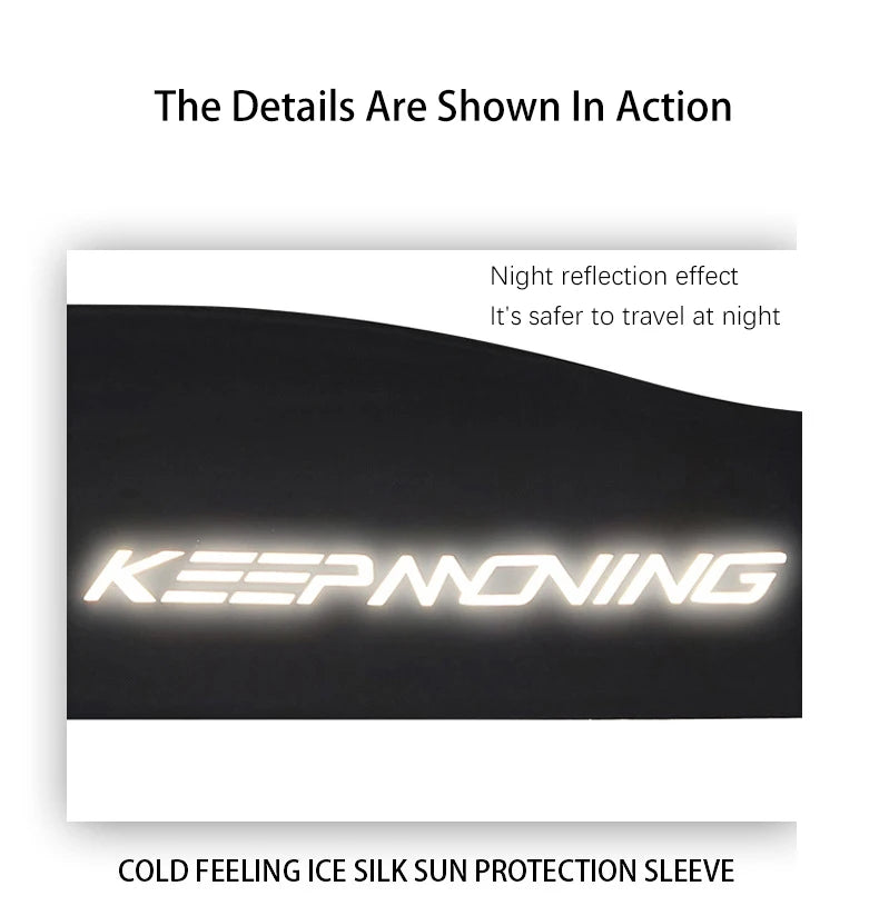 Spring Summer Sleeves Cycling Cuff for Men Sports Outdoor Camouflage Cool Glove Women Arm Sleeves Sun Protection Ice Silk Warmer