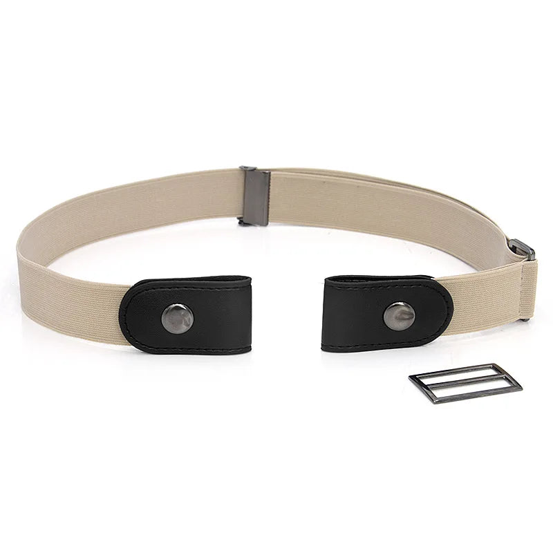 Easy Belt Without Buckle Elastic Belts For Women Stretch riem Men Jeans Cintos Extensible Kids Boys Girls Cinturon Mujer Strap