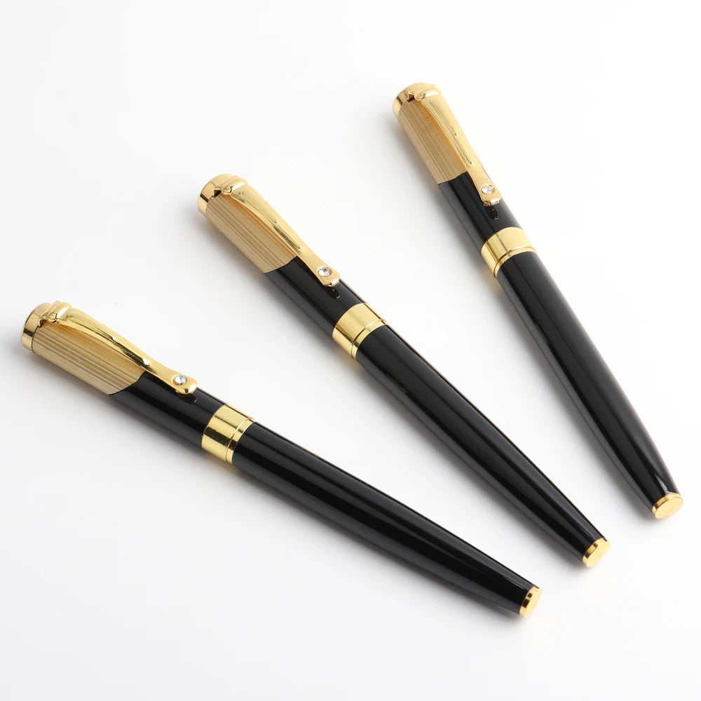 1PCS Metal Gel Pens Signature Pen Calligraphy Pen 0.5mm For Kids Students Writing Office School Supplies Stationery