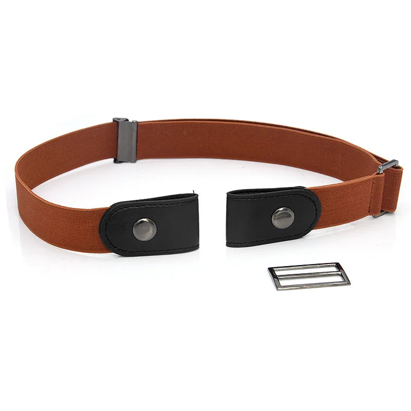 Easy Belt Without Buckle Elastic Belts For Women Stretch riem Men Jeans Cintos Extensible Kids Boys Girls Cinturon Mujer Strap