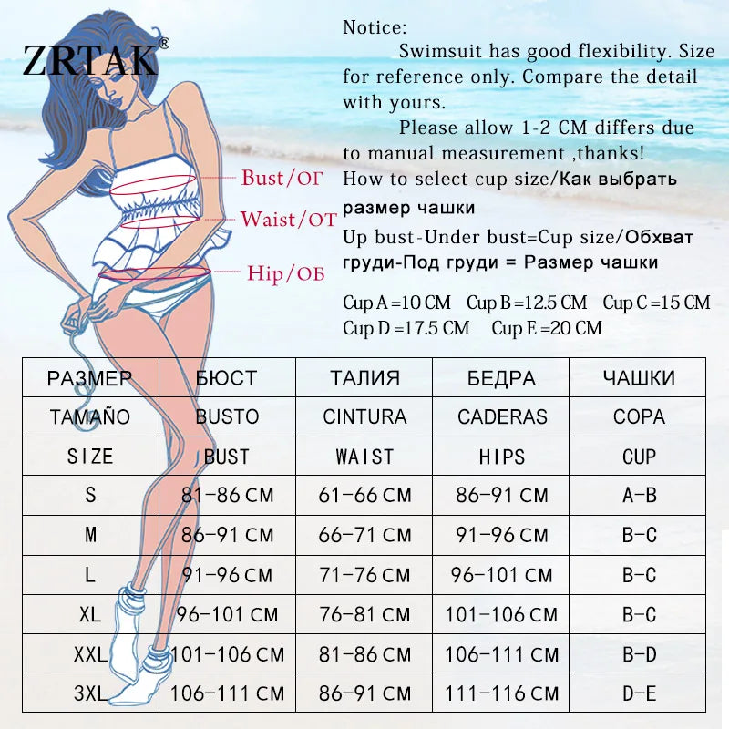 ZRTAK Triangle Bikini Micro Thongs Swimsuit Women 3 Piece Suit Swimwear Bandage Bathing Suit Sexy Biquini Brazilian Beachwear