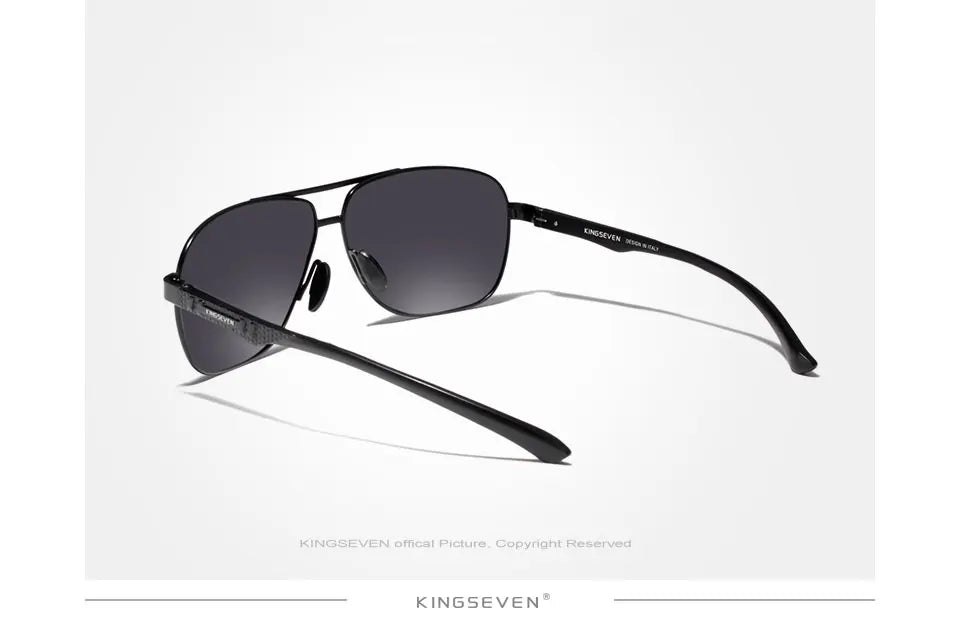 KINGSEVEN Women Men Sunglasses Polarized Mirror Lens Vintage Eyewear Driving Sun glasses Aluminum Temple Gafas de sol Masculino