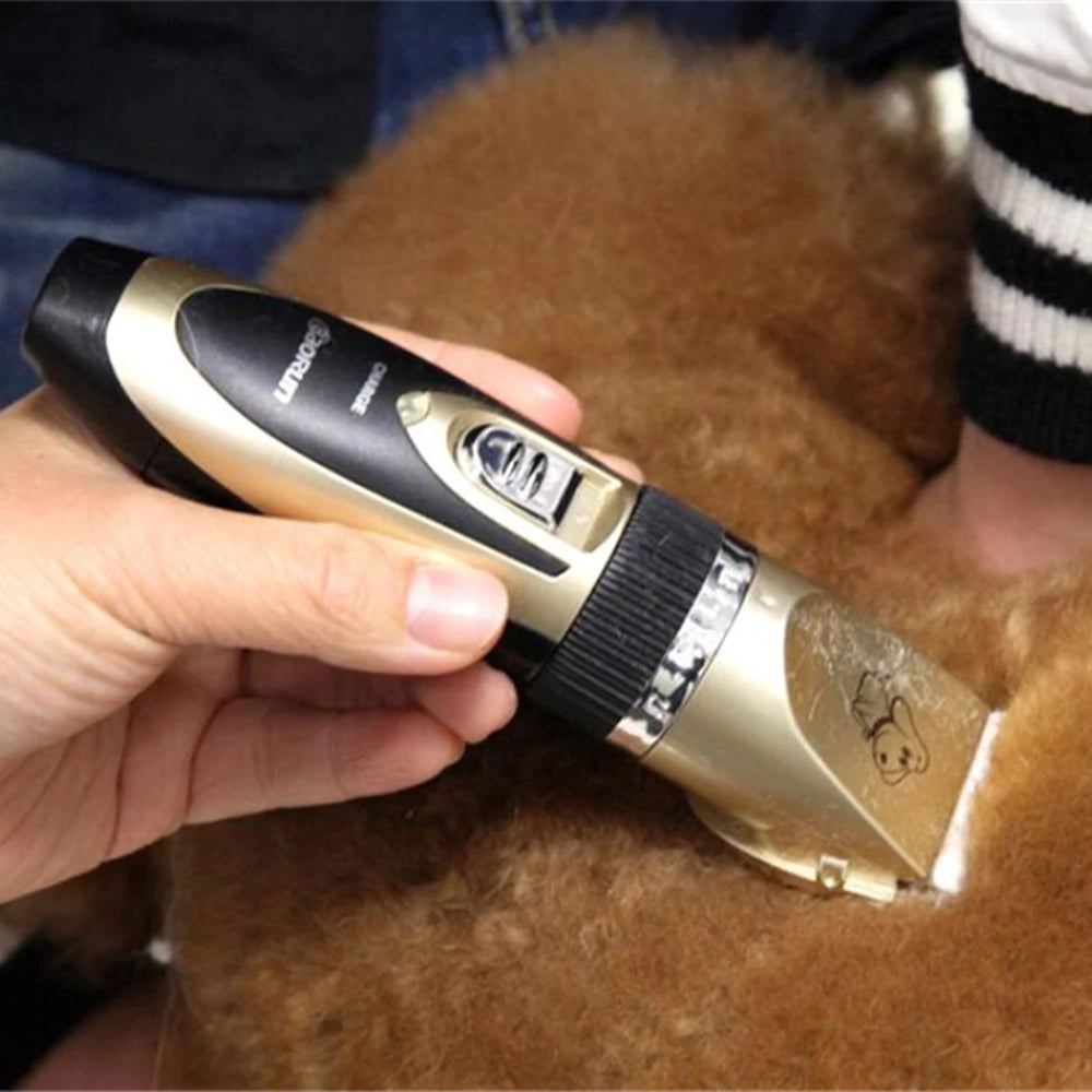 BaoRun P2 P3 Professional Pet Cat Dog Hair Trimmer Rechargeable Animal Grooming Clipper Shaver Dog Hair Cutting Machine Comb Kit