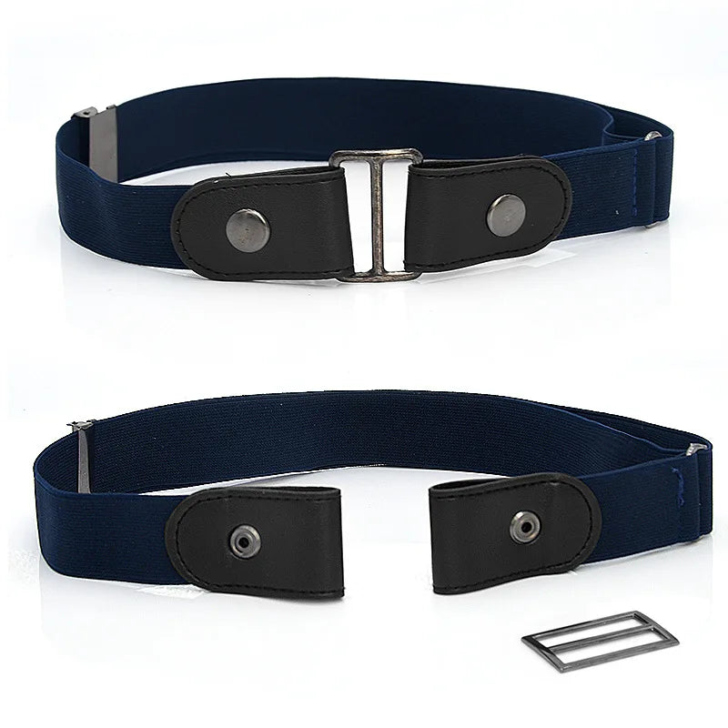 Easy Belt Without Buckle Elastic Belts For Women Stretch riem Men Jeans Cintos Extensible Kids Boys Girls Cinturon Mujer Strap