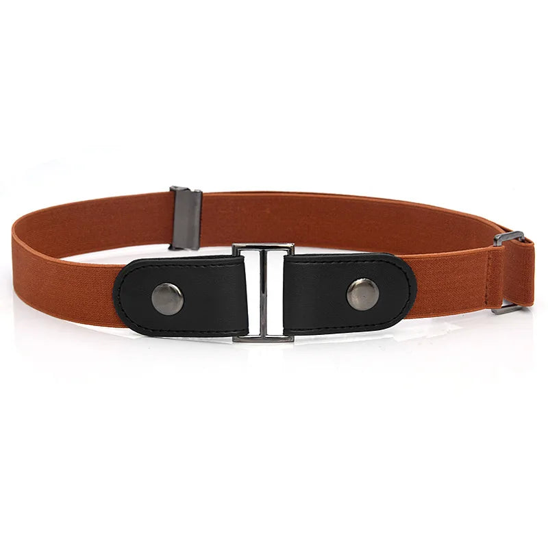 Easy Belt Without Buckle Elastic Belts For Women Stretch riem Men Jeans Cintos Extensible Kids Boys Girls Cinturon Mujer Strap