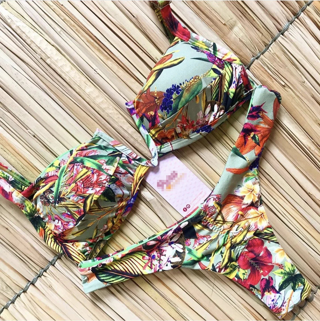 RUOTONGSEPT 2023 Striped Bikini Set Knotted Swimsuit Women Biquinis Beach Sexy Thong Swimwear Bandage Brazilian Mirco Bikinis