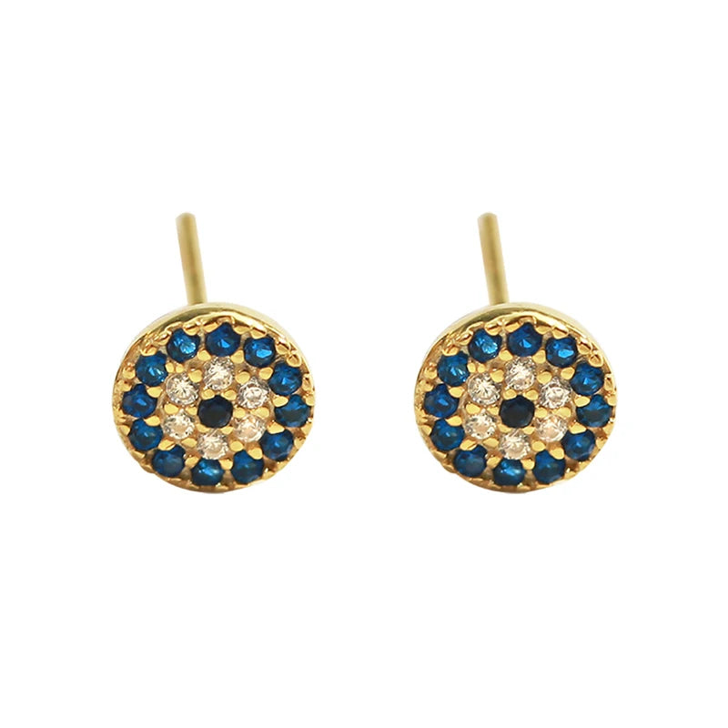 925 Sterling Silver Eye demon Earrings For Women  Trend Personality Lady Fashion Jewelry