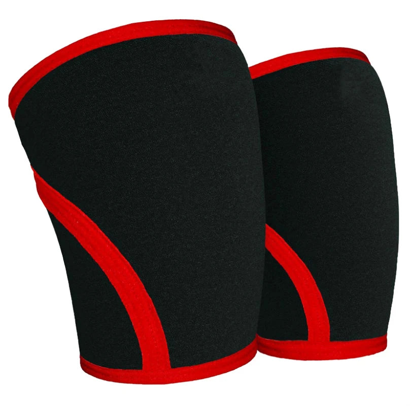 7mm Neoprene Weightlifting Sport Knee Pads Compression Powerlifting Squat Gym Training Knee Support Protector Basketball Kneepad