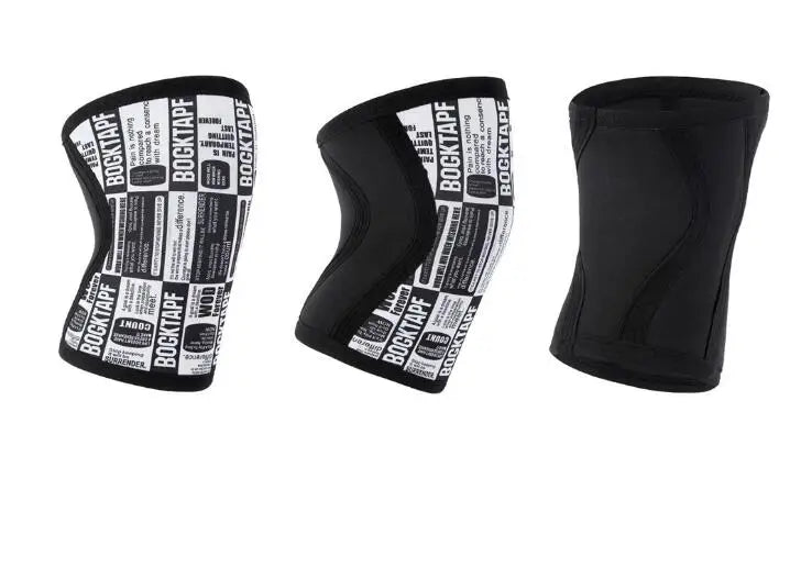 7mm Neoprene Weightlifting Sport Knee Pads Compression Powerlifting Squat Gym Training Knee Support Protector Basketball Kneepad