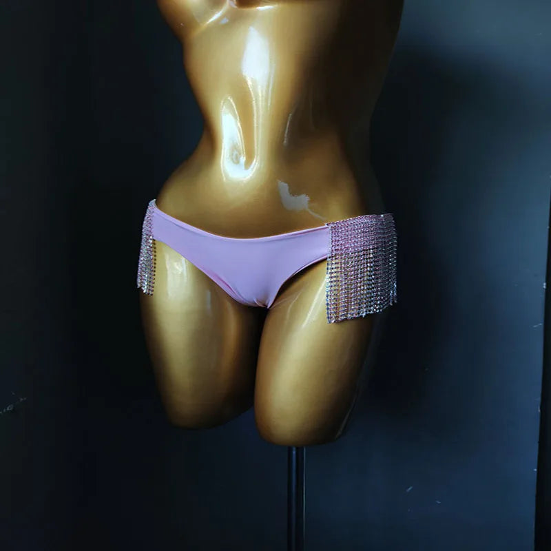 2020 venus vacation Newly added bikini set rhinestone swimwear diamond bathing suit sexy women swimsuit push up beachwear