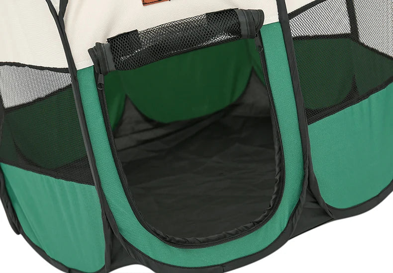 HOOPET Cat Delivery Room Detachable Summer Pet Tent Outdoor Dog Folding Fence Cat Cage Dogs Enclosure Surrounded Pet Supplies