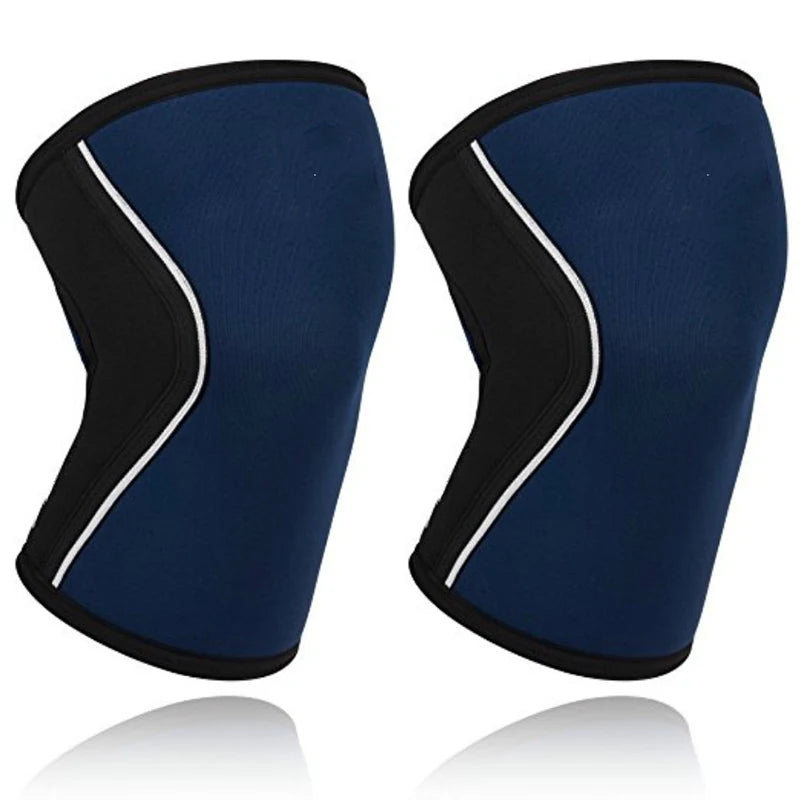 7mm Neoprene Weightlifting Sport Knee Pads Compression Powerlifting Squat Gym Training Knee Support Protector Basketball Kneepad