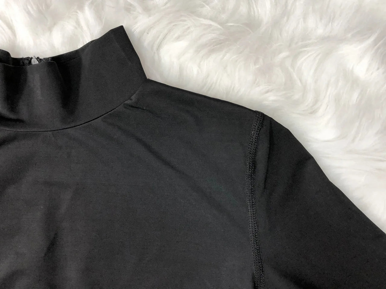 YY32 Black S-5XL Swimsuit For Woman Man Bikinis Set Plus Size Beach Clothes Female Long Sleeve Closed Bathing Suit Swim Zipper