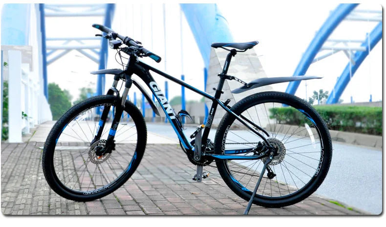 RBRL Bicycle Mudguard Set Mountain Bike Cycling Fender Adjustable MTB Widen Lengthen TPE Patent Quick Release E-Bike Protector