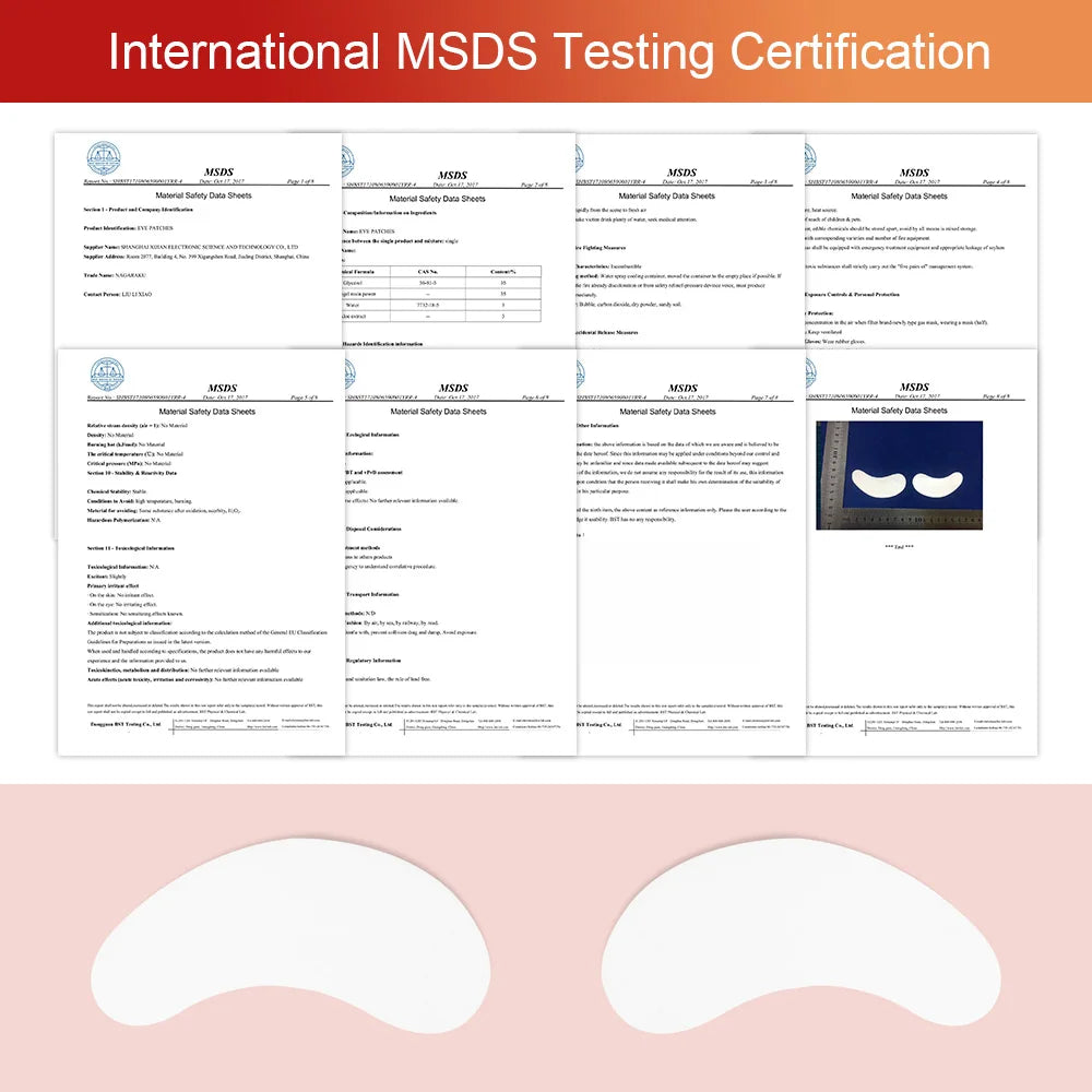 NAGARAKU 60 pairs/pack Under Eye Pads Patches Gel Patch for Eyelash Extensions Make up Tools Under eye pads