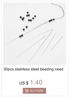 JHNBY 4pcs White Zircon Copper Spacer Beads 6/8/10mm Round Pave CZ Crystal Ball Loose Beads Jewelry Bracelet Making DIY Findings