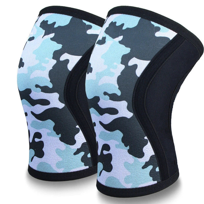 7mm Neoprene Weightlifting Sport Knee Pads Compression Powerlifting Squat Gym Training Knee Support Protector Basketball Kneepad