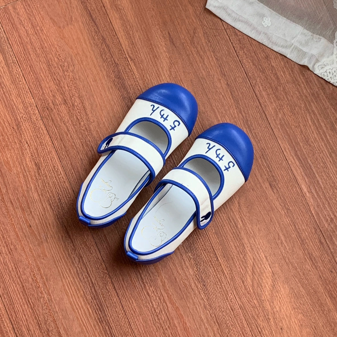 Flat-bottomed Kawaii Leather Shoes Original Design Girls Cute Mary Jane Round Head Shoes Spring and Autumn Lolita Flat Shoes
