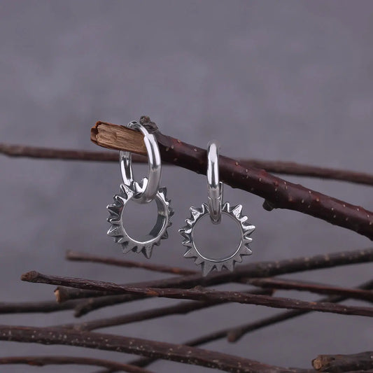 Gothic Tiny Spikes Punk Hip Hop Earrings Men Women Personality Never Fade Stainless Steel Earring Biker Party Club Jewelry