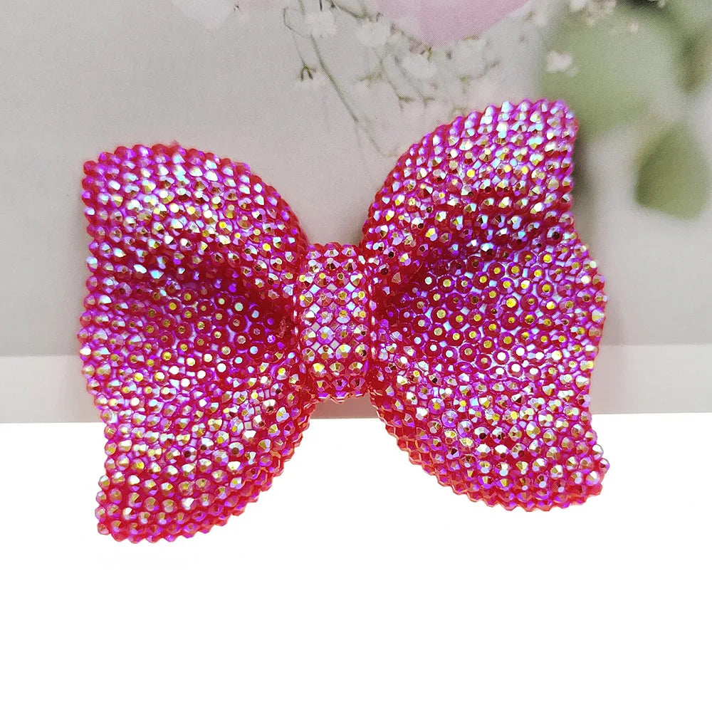 4Pcs Y2K Bling Diamond Metal Purse Presum Bottle Brand Bag Lips BB Key Junk Phone Case Ipadcase Decoration Charms Diy Crafts