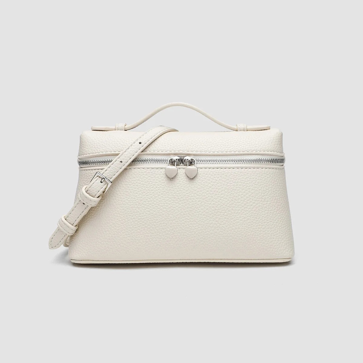 Customizable Name Lunch Box Bag Fashionable Women's Bag Ostrich Pattern Handbag Clutch Bag Women Make Up Pouch With Handle