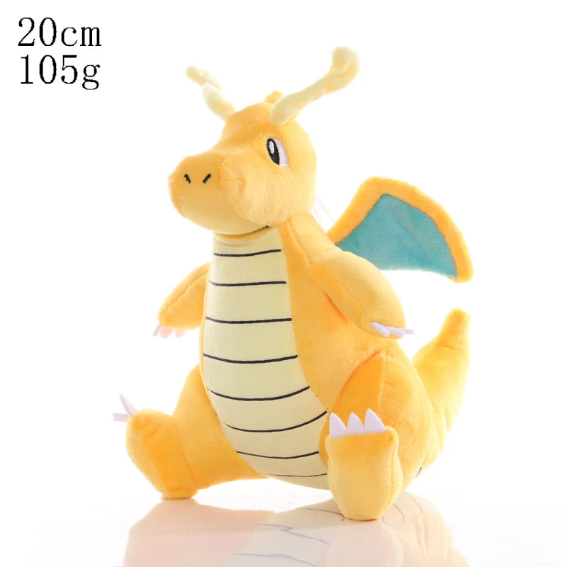 Pokemon Plush Toys Colorful Black Pikachu Aerodactyl Dragonite Charmeleon Lapras  Peluche Charizard Gengar Mewtwo Stuffed Doll