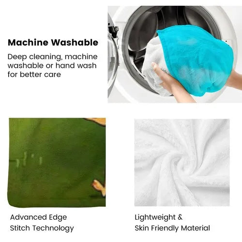 Cozy Grinch Blanket Soft Fleece Throw with Dog Design for Winter, Lightweight Decorative Sofa Cover, Ideal Christmas Gift for Ki