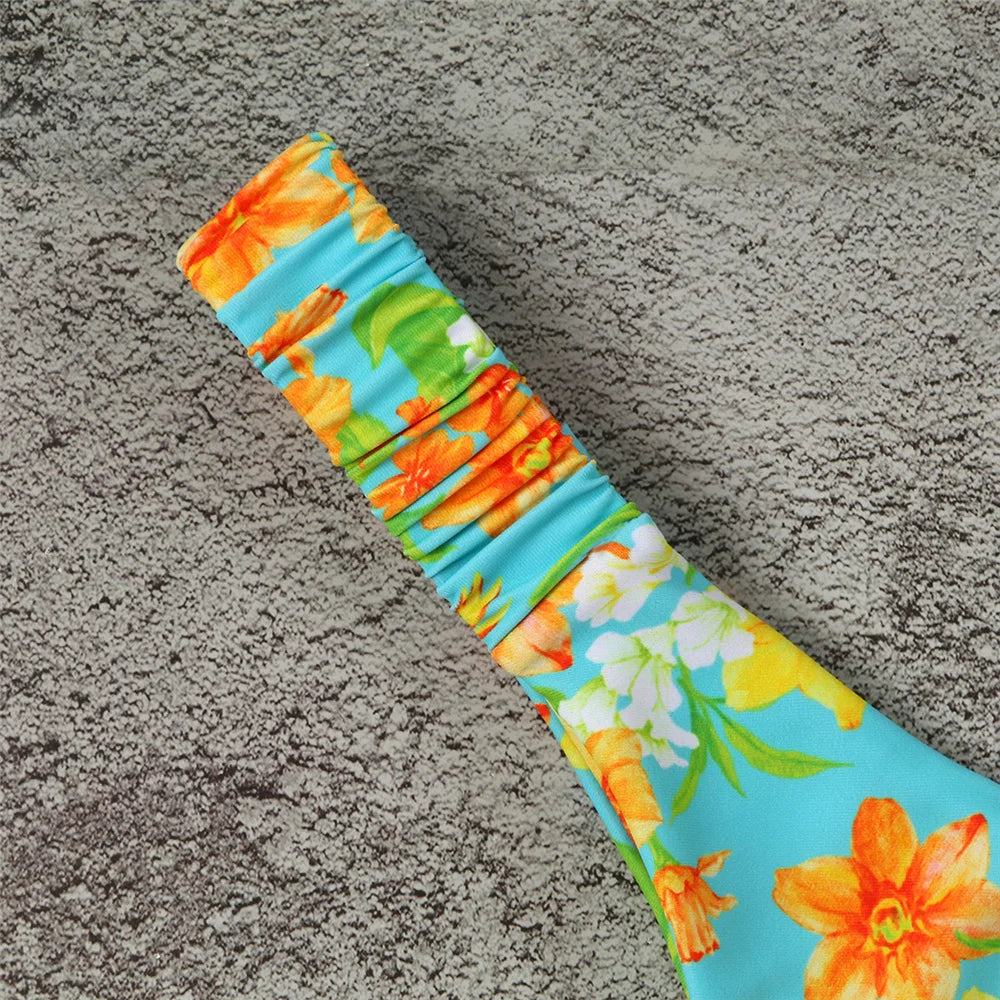 Micro Bikini Push Up Women Swimsuits 2024 Sexy Female Swimwear Brazilian Bikini Set Thong Biquini Swim Suits Print Beachwear