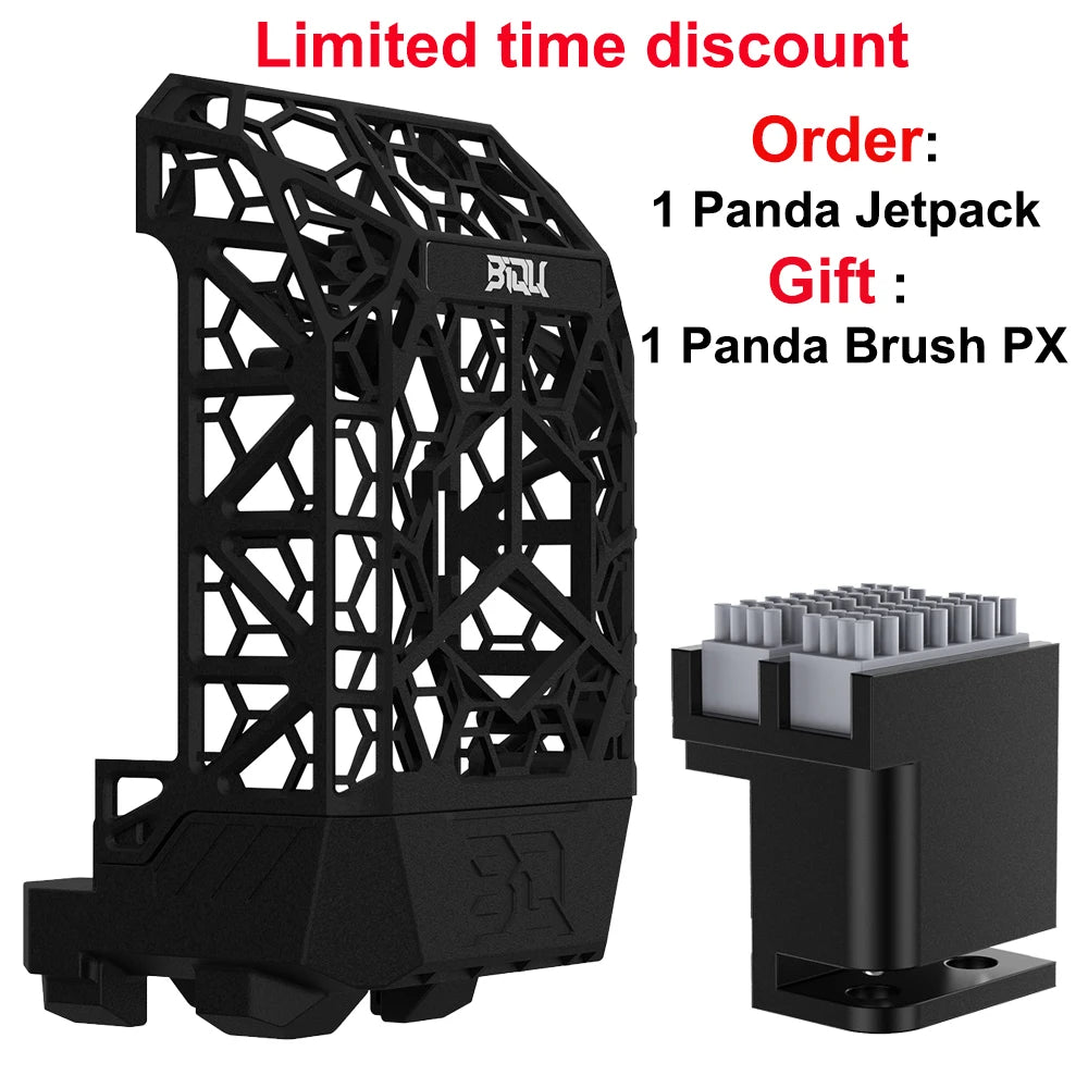 BIGTREETECH Panda Jetpack Nylon Super Lightweight Upgrade Panda Jet Cooling Fan Duct For Bambu Lab P1 X1 Series 3D printers