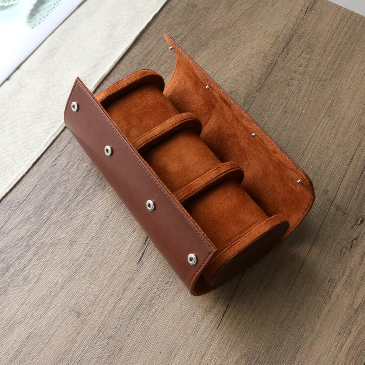 Travel Watch Storage Box Leather Watch Display Case Storage Box Watch Organizers Men Christmas Gift Watch Travel Case Watch Box