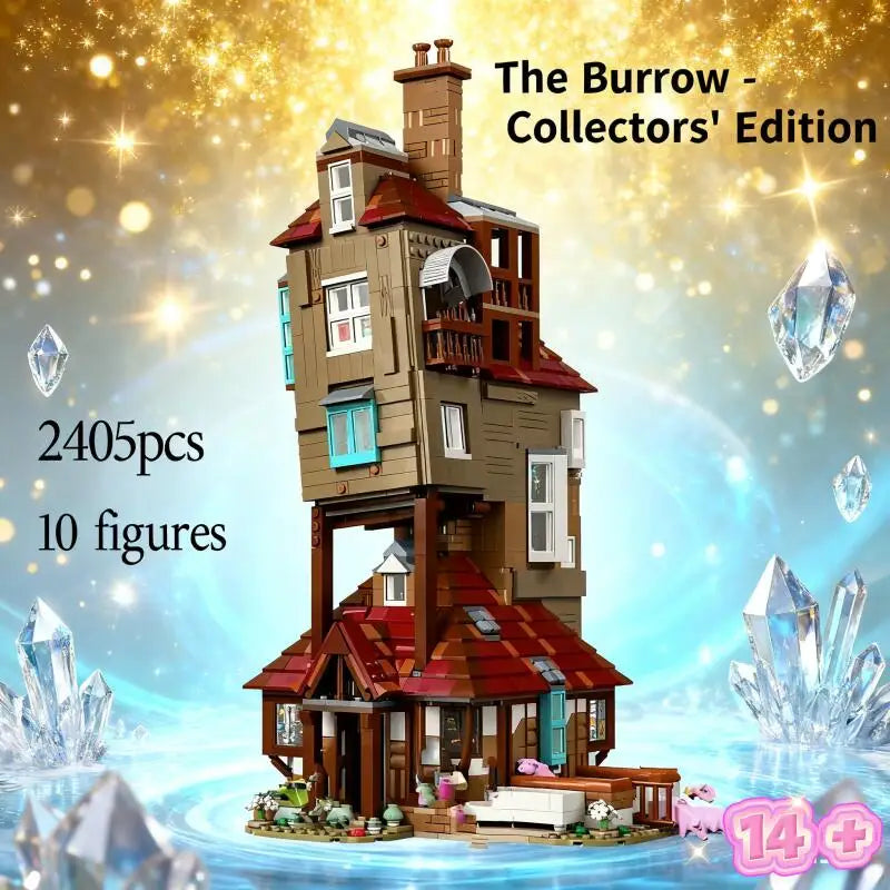 2025 New Arrival 2405PCS 76437 The Burrow Building Blocks Model Kit Bricks Toys For kids Adult Christmas Gift