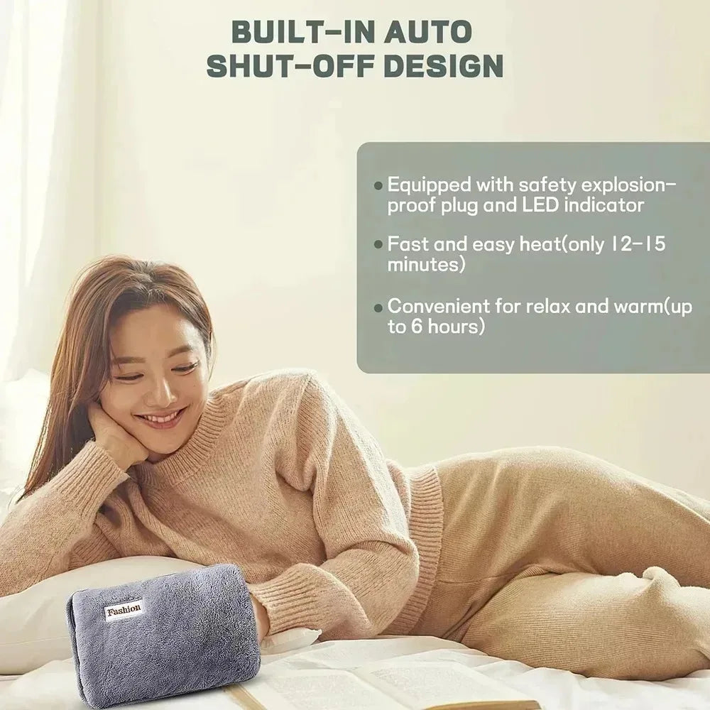 Quick Heating Gloves Warming Pad USB Power Supply Office Home Warming Handbags heating pad Christmas gift